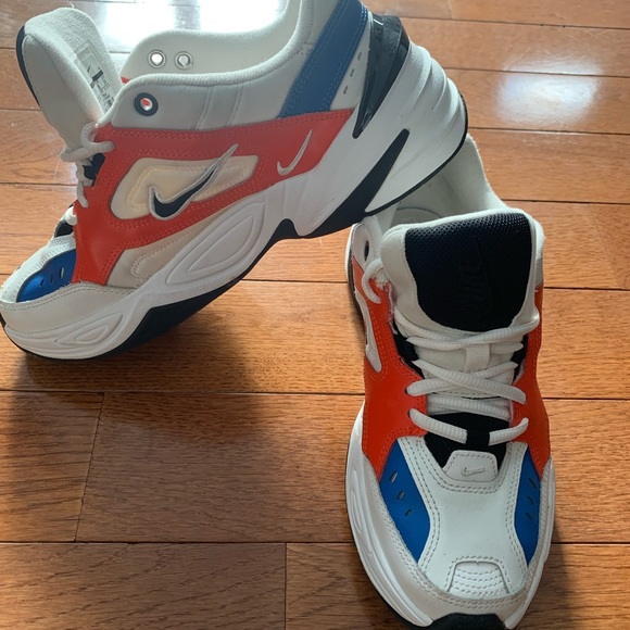 🧡Womens Nike M2K Tekno Team Orange Sneakers🧡 - Picture 6 of 9